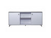 Nero Executive Sideboard Unit with Storage Shelf