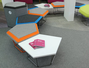 Nest Soft Seating With Power Outlet And Black Seats
