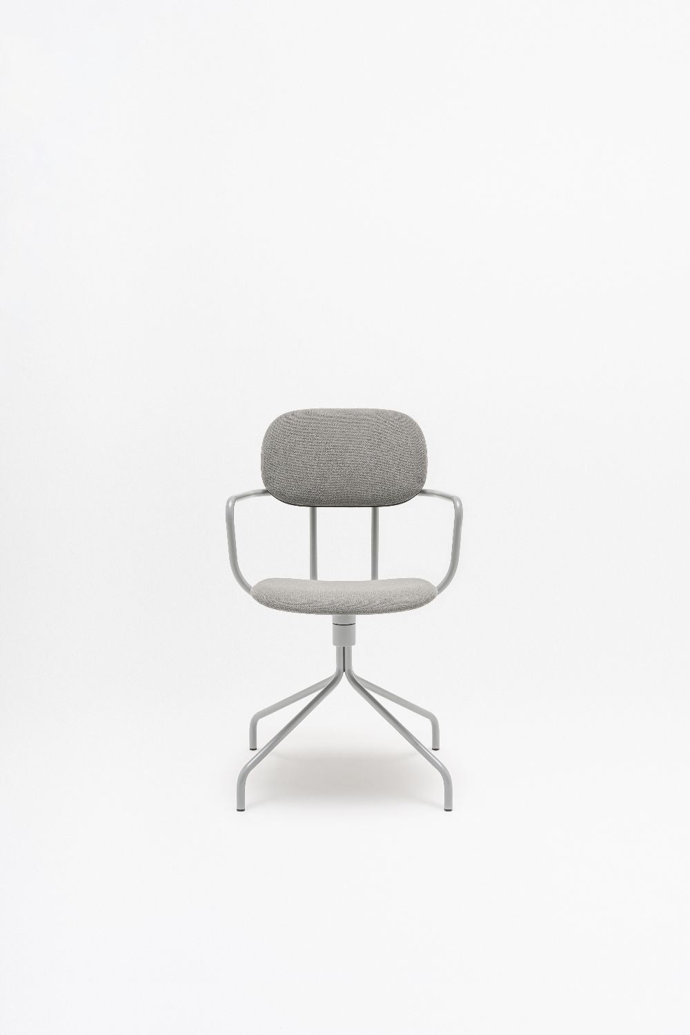 New School Chair Low Back with Arms and 4 Spoke Base 3