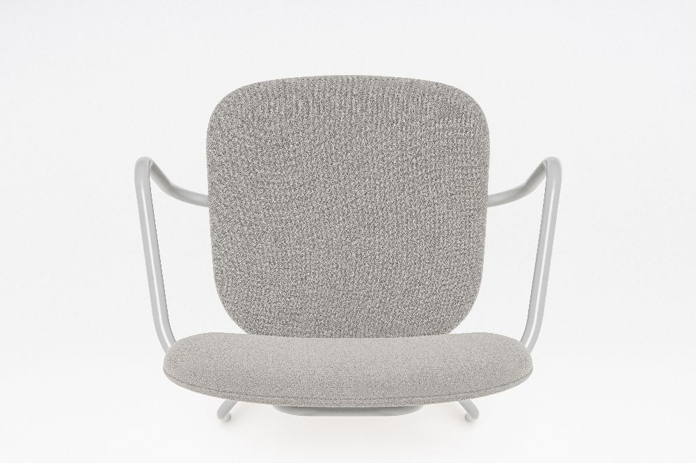 New School Chair Low Back with Arms and 4 Spoke Base 5