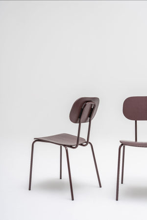 New School Low Back Chair with 4 Legged Frame 3