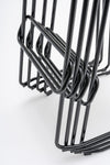 New School Stool with Sled Base Stacked Detail