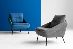 Nome Loose Backrest Lounge Armchair 4