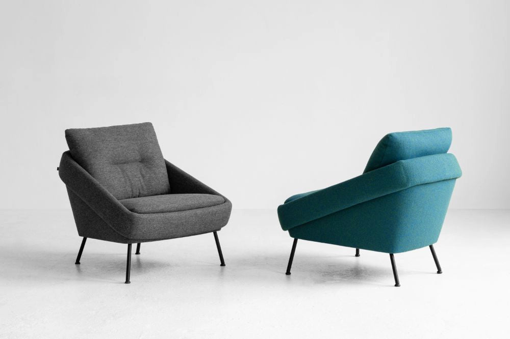 Nome Loose Backrest Lounge Armchair 7
