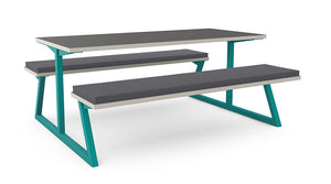 Nova Picnic Inspired Table And Bench Set 3