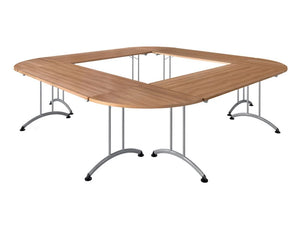 O2710 Buronomic Rectangular Folding Table With 90 Links