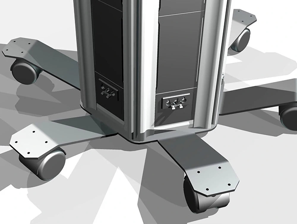 Oe Pisa Freestanding Power Module With Cable Management