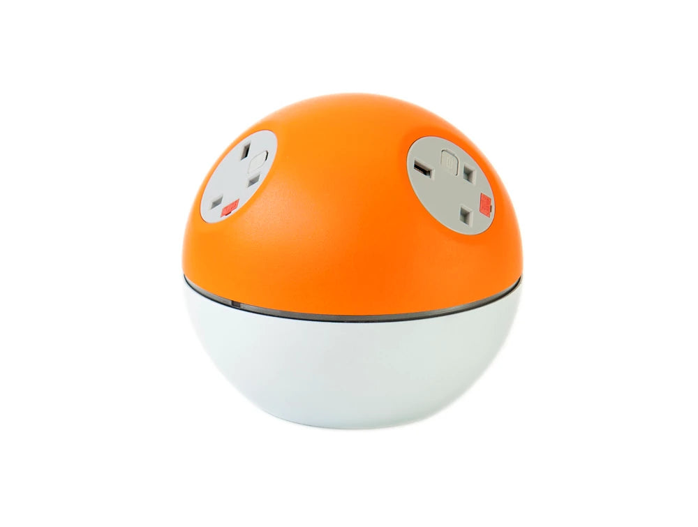 Oe Planet On Surface Power Module With Orange Finish And Uk Power Outlets