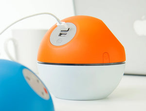 Oe Planet On Surface Power Module With Orange And White Finish And Usb Cable