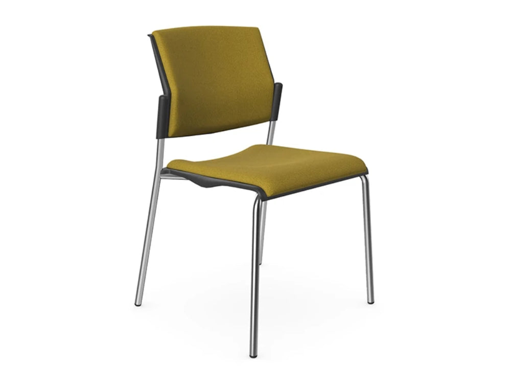 Om Stackable Meeting Conference Chair Without Arms Om2F E052