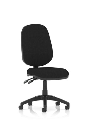 Eclipse Plus II Lever Task Operator Chair Black Without Arms Image 2