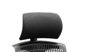 Flex Headrest Black Shell Black Fabric Image 2