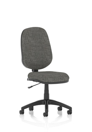 Eclipse Plus I Lever Task Operator Chair Charcoal Without Arms Image 2