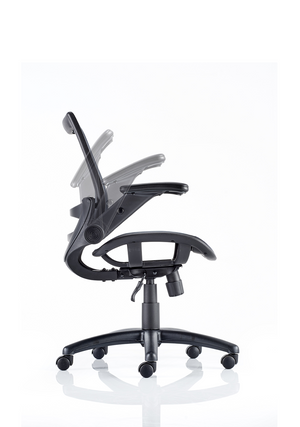 Fuller Mesh With Folding Arms Task Operator Chair Image 4
