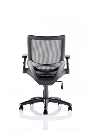 Fuller Mesh With Folding Arms Task Operator Chair Image 6