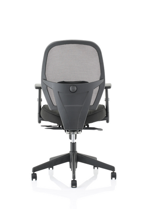 Denver Black Mesh Chair No Headrest Image 6