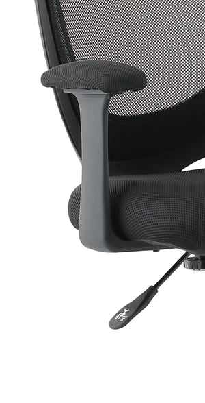 Camden Black Mesh Chair Image 6