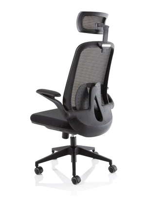 Sigma Executive Mesh Chair With Folding Arms Image 7