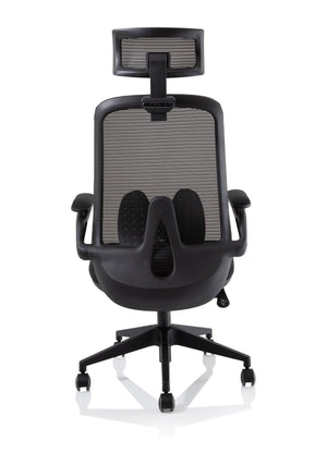 Sigma Executive Mesh Chair With Folding Arms Image 8