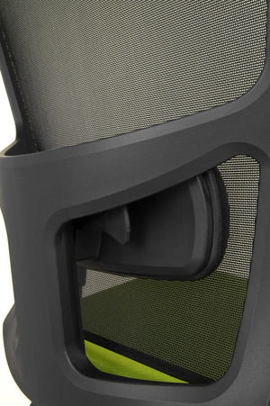 Oz Series High Backrest Swivel Mesh Chair  Vario Adjustable Arms 7