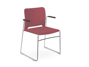 Onda Fabric Conference Chair with Sled Base 2