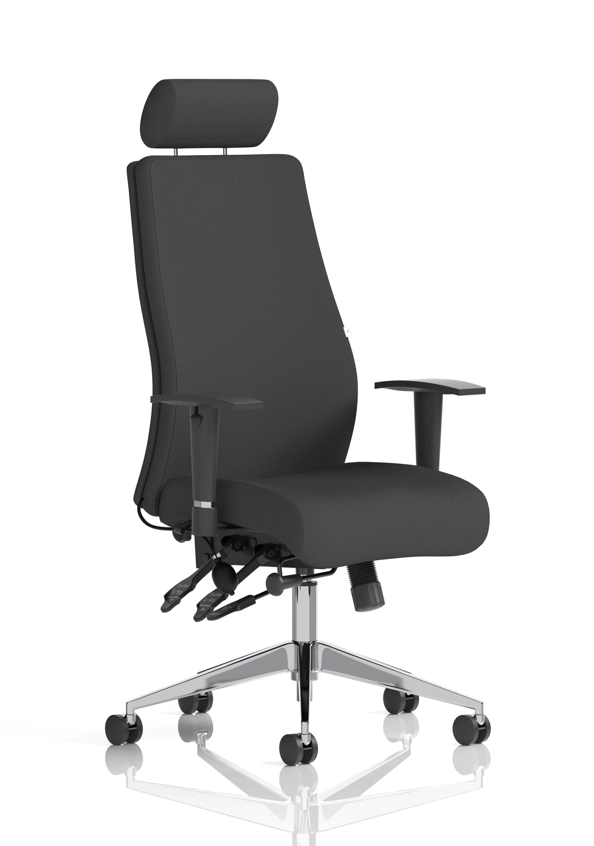 Onyx High Back Ergonomic Posture Chair With Height Adjustable Arms OP000094 1