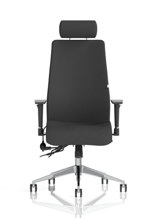 Onyx High Back Ergonomic Posture Chair With Height Adjustable Arms OP000094 3