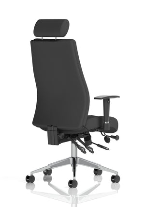 Onyx High Back Ergonomic Posture Chair With Height Adjustable Arms OP000094 8