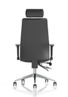 Onyx Ergo Posture Chair Black Fabric Without Headrest With Arms Image 16