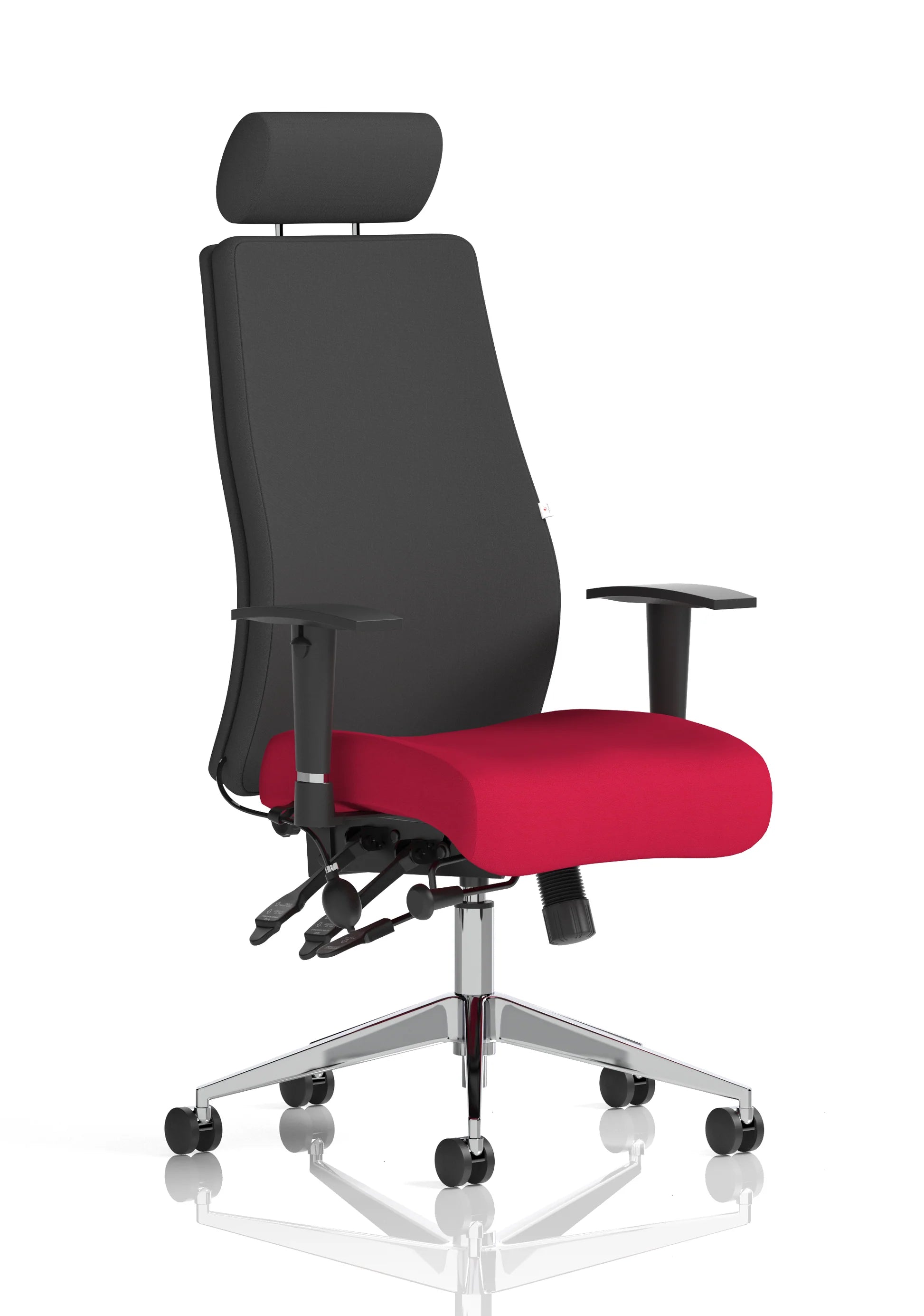 Onyx High Back Ergonomic Posture Chair with Height Adjustable Arms KCUP0417