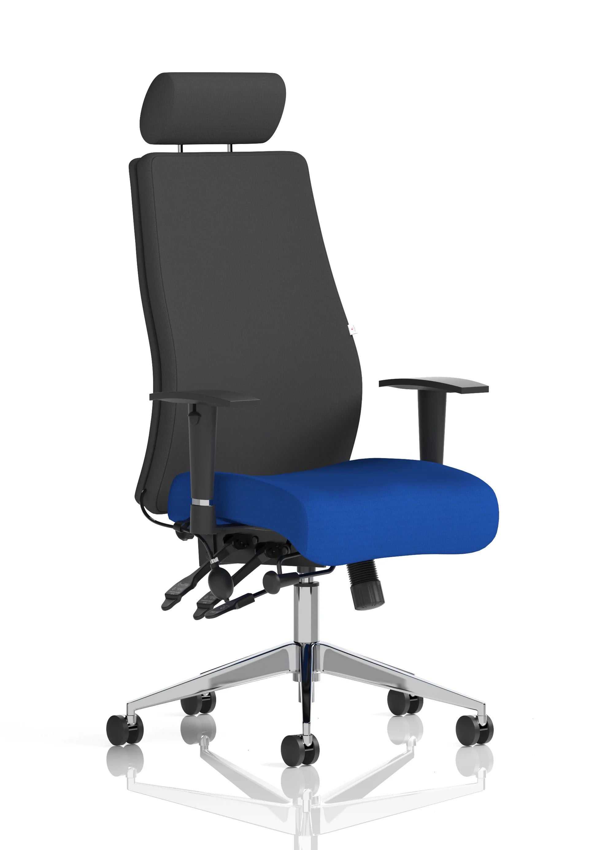 Onyx High Back Ergonomic Posture Chair with Height Adjustable Arms KCUP0417