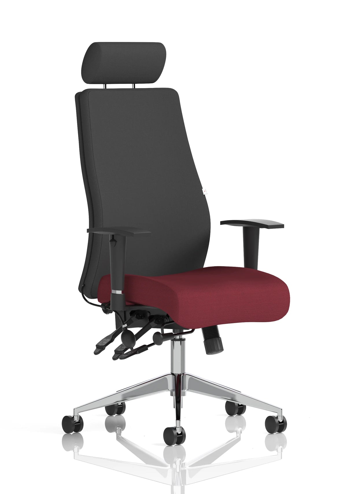 Onyx High Back Ergonomic Posture Chair with Height Adjustable Arms KCUP0422