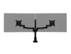 Orion Double Flat Screen Monitor Arms Black