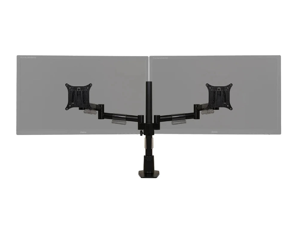 Orion Double Flat Screen Monitor Arms Black