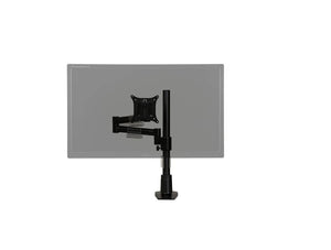 Orion Single Flat Screen Pole Monitor Arm Black