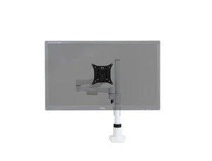 Orion Single Flat Screen Pole Monitor Arm White