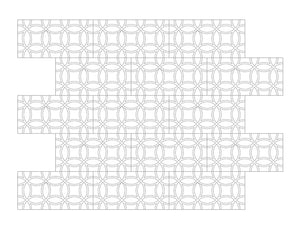 Ornament 3D Cork Wall Covering 3