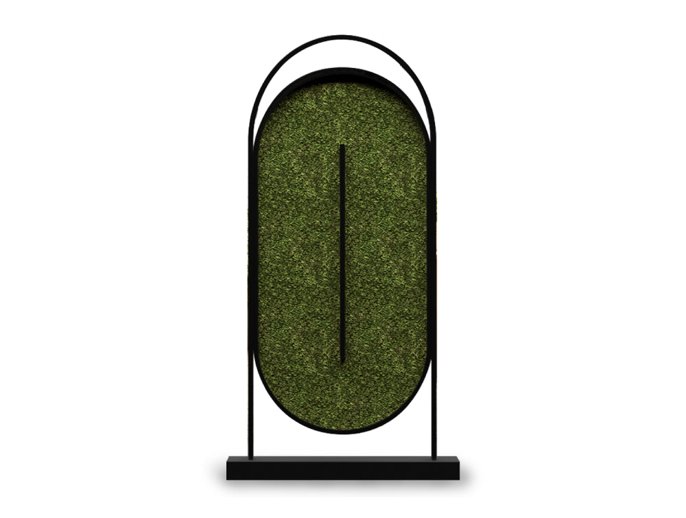 Ovale Wall and Freestanding Acoustic Moss Panel 2