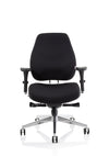 Chiro Plus Ergo Posture Chair Black With Arms Image 3