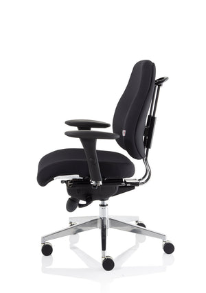 Chiro Plus Ergo Posture Chair Black With Arms Image 5