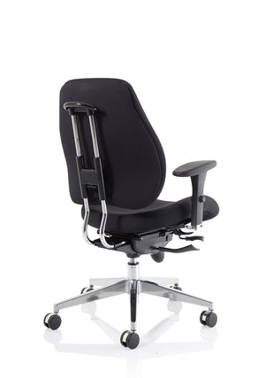 Chiro Plus Ergo Posture Chair Black With Arms Image 8