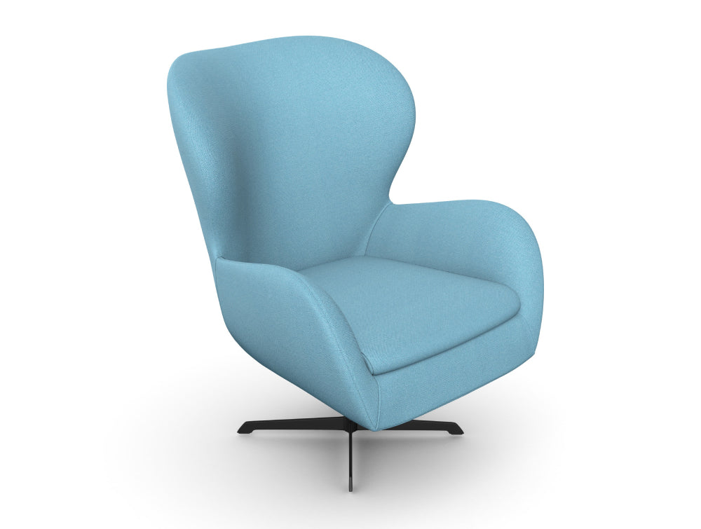 Pause Lounge Armchair with Swivel Frame