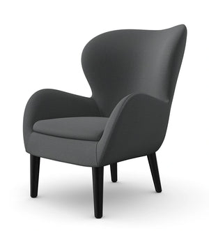 Pause Lounge Armchair With Wooden Frame 11