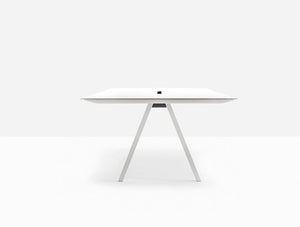 Pedrali Arki Rectangular Table With Cable Management 3