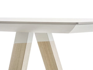 Pedrali Arki Rectangular Wooden Finish Table 3
