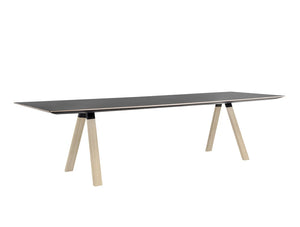 Pedrali Arki Rectangular Wooden Finish Table 5