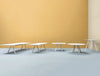 Pedrali Arki Rectangular Wooden Finish Table 6 In Various Sizes