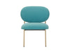 Pedrali Blume Upholstered Fabric Easy Chair