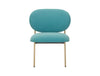 Pedrali Blume Upholstered Fabric Easy Chair
