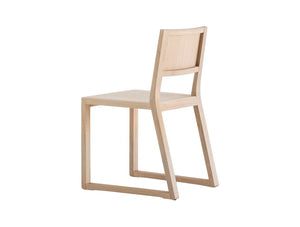 Pedrali Feel Sled Base Solid Wood Chair 4